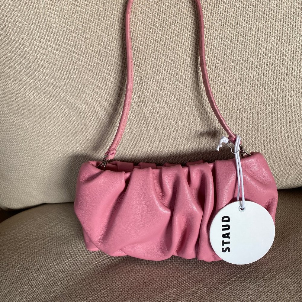 STAUD Bean Bag in Geranium, NWT
